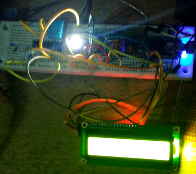 Prototype using Arduino Micro